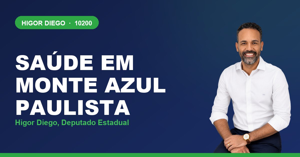 Saúde em Monte Azul Paulista, com Higor Diego, deputado estadual 10200