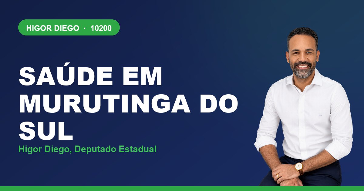 Saúde em Murutinga do Sul, com Higor Diego, deputado estadual 10200