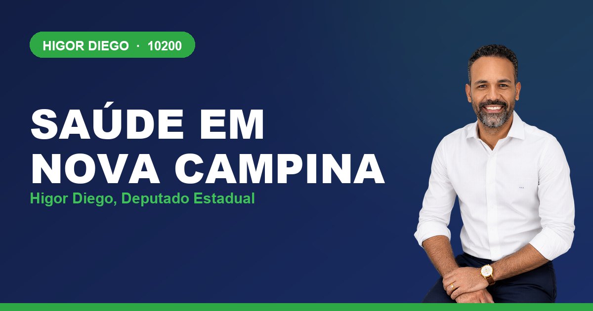 Saúde em Nova Campina, com Higor Diego, deputado estadual 10200