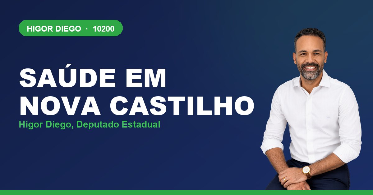 Saúde em Nova Castilho, com Higor Diego, deputado estadual 10200