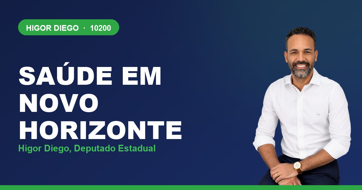 Saúde em Novo Horizonte, com Higor Diego, deputado estadual 10200