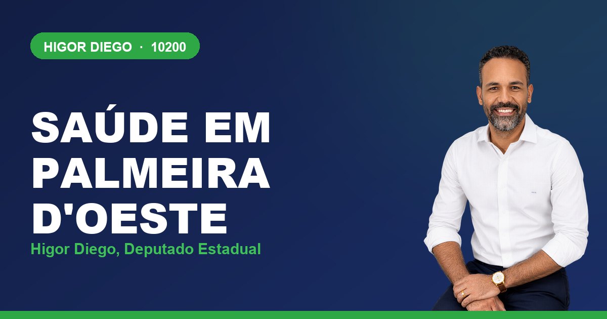 Saúde em Palmeira d'Oeste, com Higor Diego, deputado estadual 10200