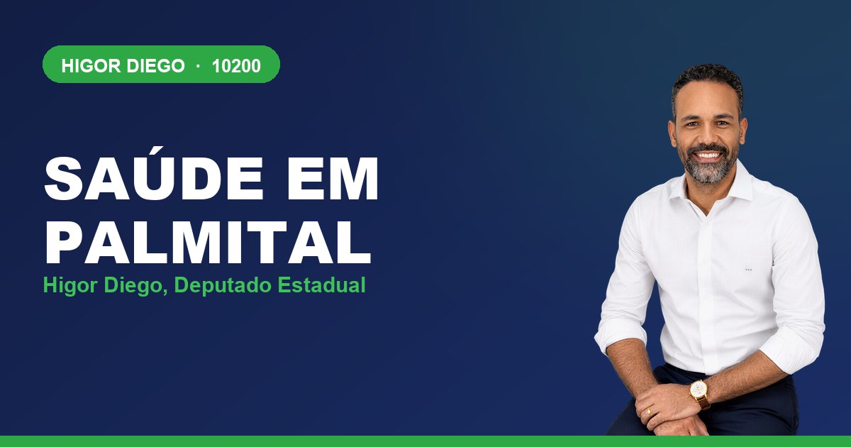 Saúde em Palmital, com Higor Diego, deputado estadual 10200