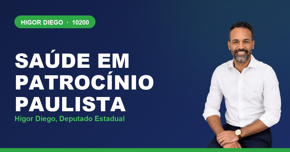 Saúde em Patrocínio Paulista, com Higor Diego, deputado estadual 10200