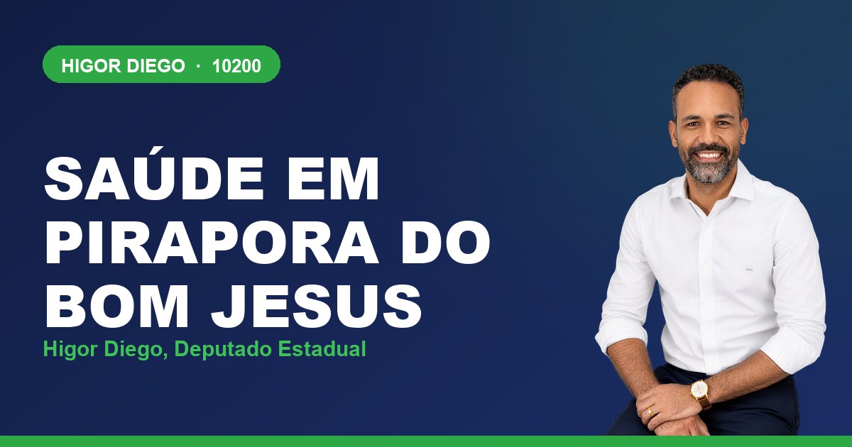 Saúde em Pirapora do Bom Jesus, com Higor Diego, deputado estadual 10200