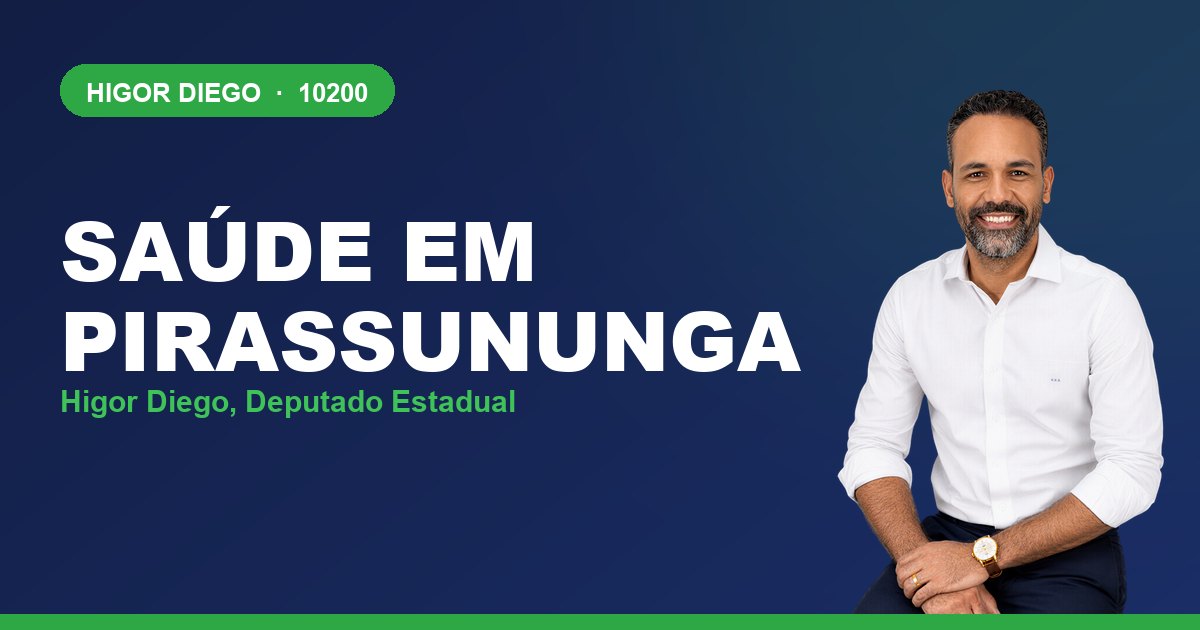 Saúde em Pirassununga, com Higor Diego, deputado estadual 10200
