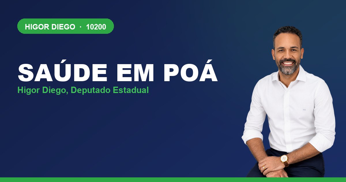 Saúde em Poá, com Higor Diego, deputado estadual 10200