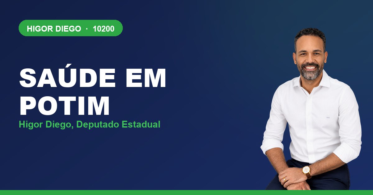 Saúde em Potim, com Higor Diego, deputado estadual 10200