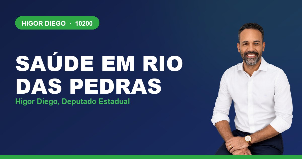 Saúde em Rio das Pedras, com Higor Diego, deputado estadual 10200