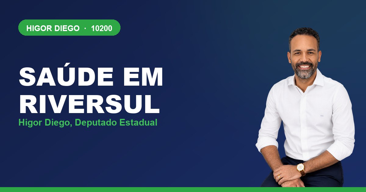 Saúde em Riversul, com Higor Diego, deputado estadual 10200