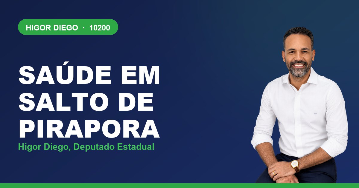 Saúde em Salto de Pirapora, com Higor Diego, deputado estadual 10200