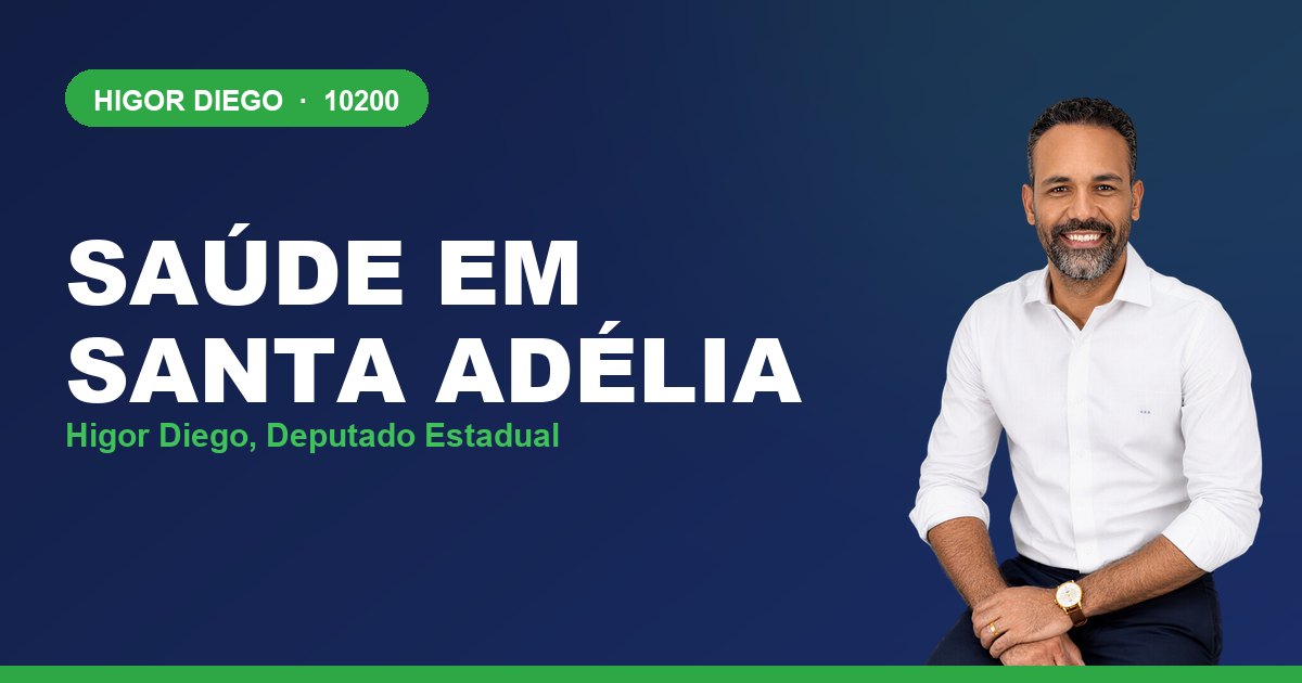 Saúde em Santa Adélia, com Higor Diego, deputado estadual 10200