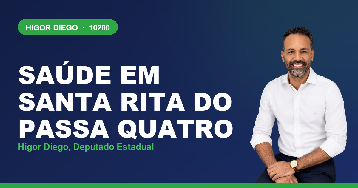 Saúde em Santa Rita do Passa Quatro, com Higor Diego, deputado estadual 10200