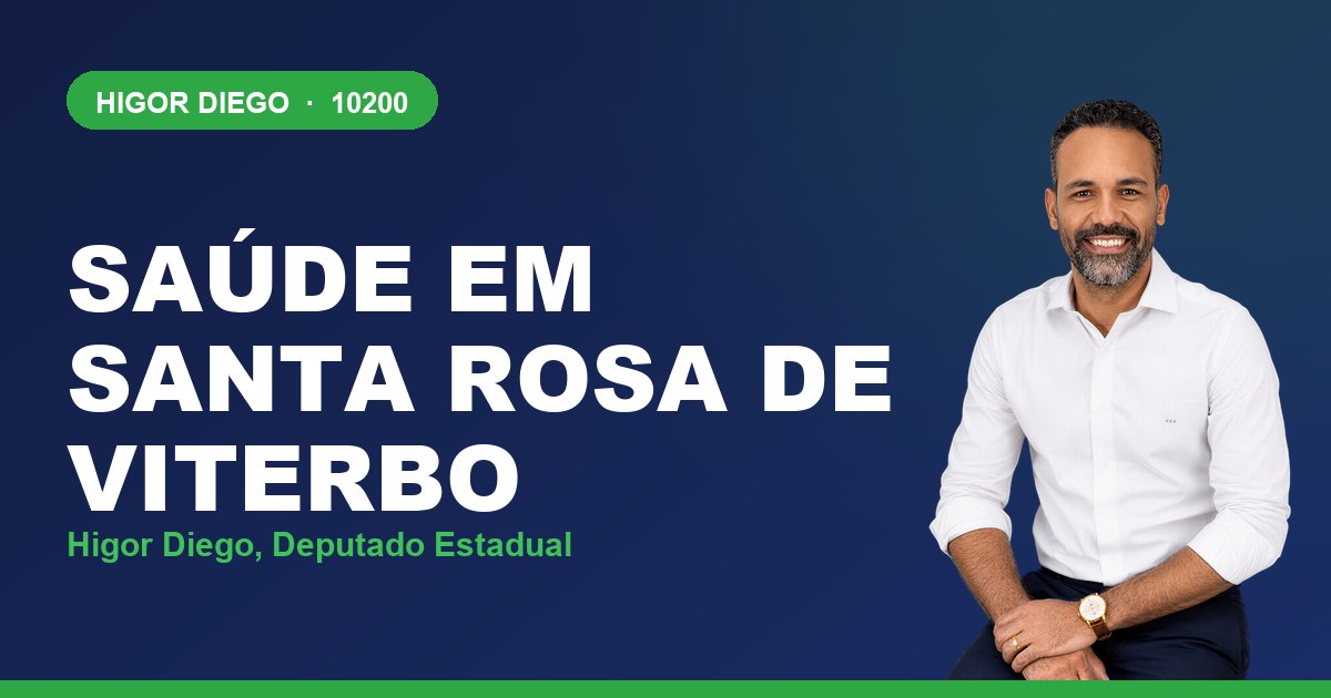 Saúde em Santa Rosa de Viterbo, com Higor Diego, deputado estadual 10200