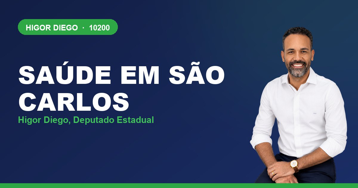 Saúde em São Carlos, com Higor Diego, deputado estadual 10200