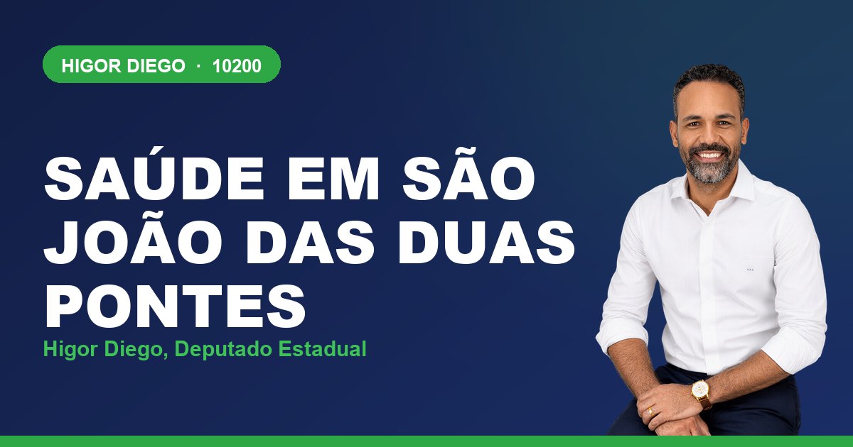 Saúde em São João das Duas Pontes, com Higor Diego, deputado estadual 10200