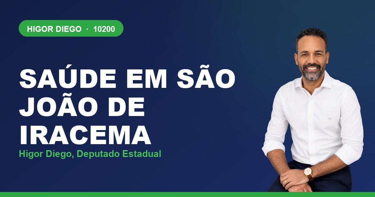 Saúde em São João de Iracema, com Higor Diego, deputado estadual 10200