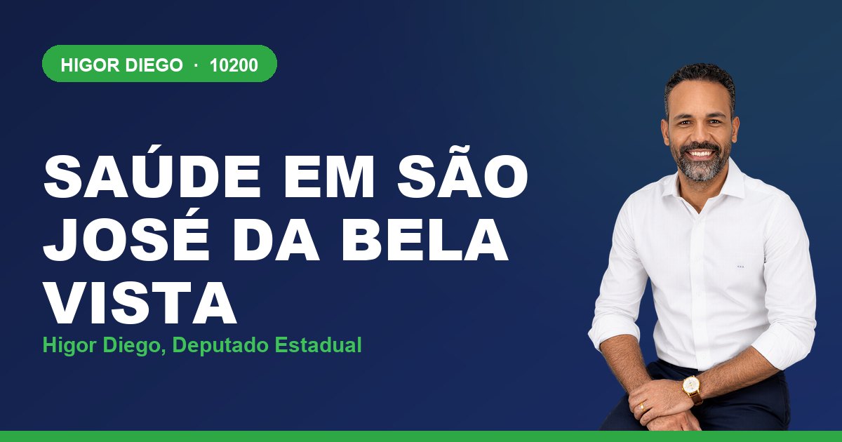 Saúde em São José da Bela Vista, com Higor Diego, deputado estadual 10200