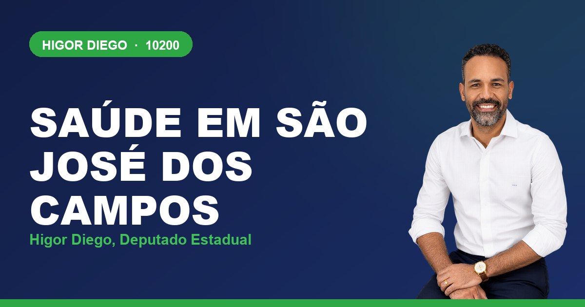 Saúde em São José dos Campos, com Higor Diego, deputado estadual 10200