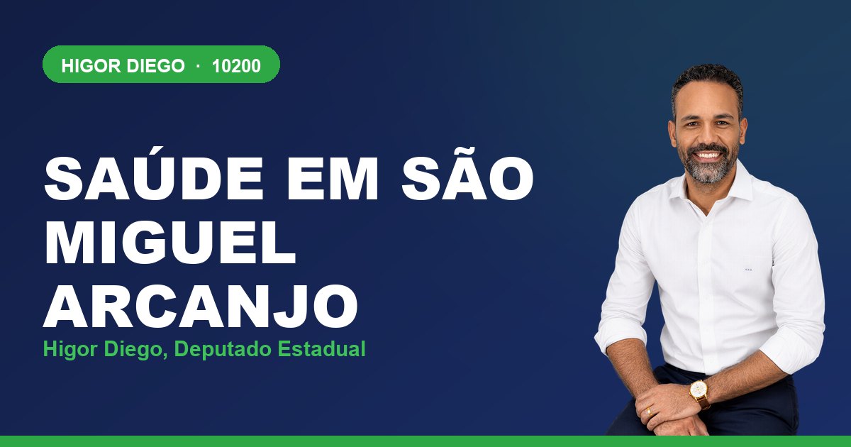 Saúde em São Miguel Arcanjo, com Higor Diego, deputado estadual 10200