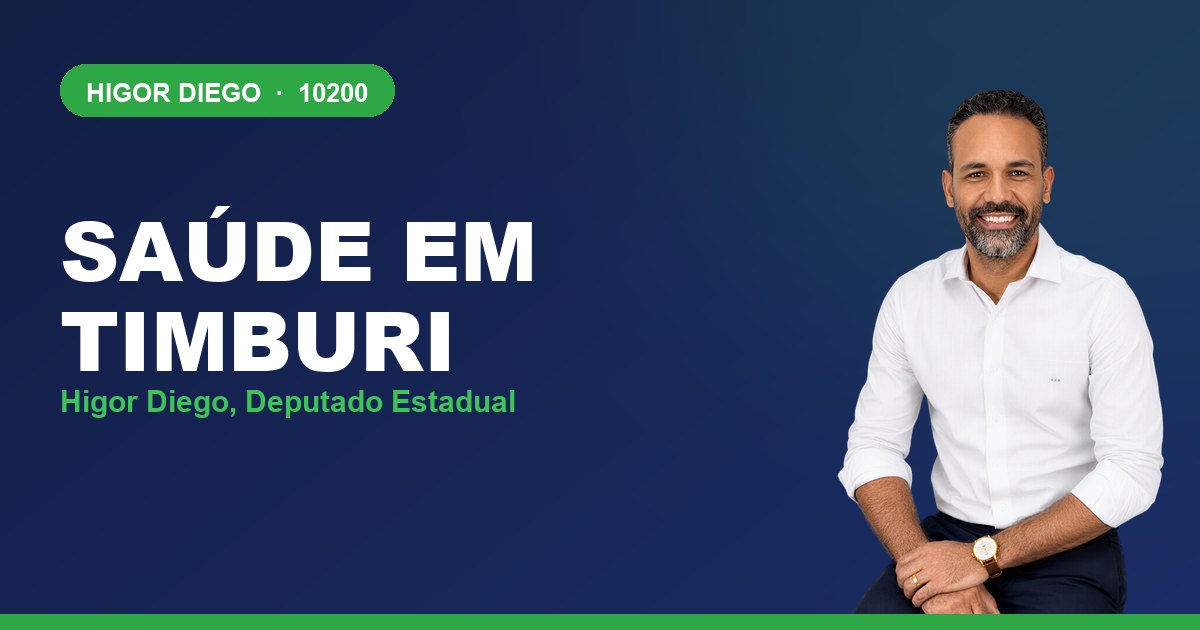 Saúde em Timburi, com Higor Diego, deputado estadual 10200