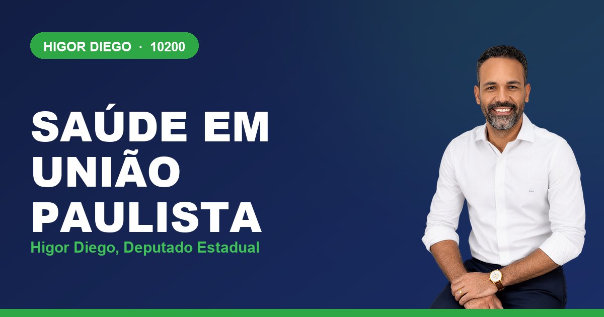 Saúde em União Paulista, com Higor Diego, deputado estadual 10200