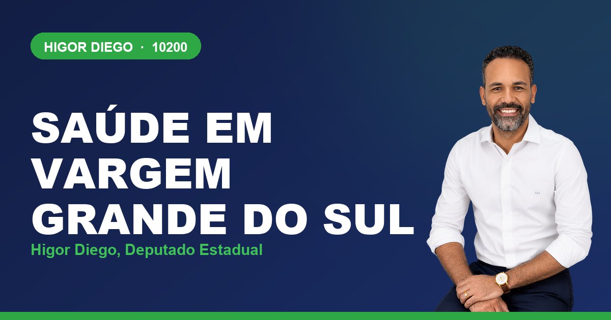 Saúde em Vargem Grande do Sul, com Higor Diego, deputado estadual 10200