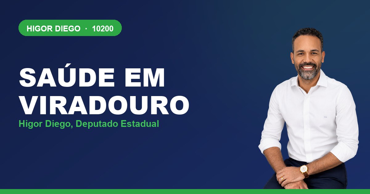 Saúde em Viradouro, com Higor Diego, deputado estadual 10200