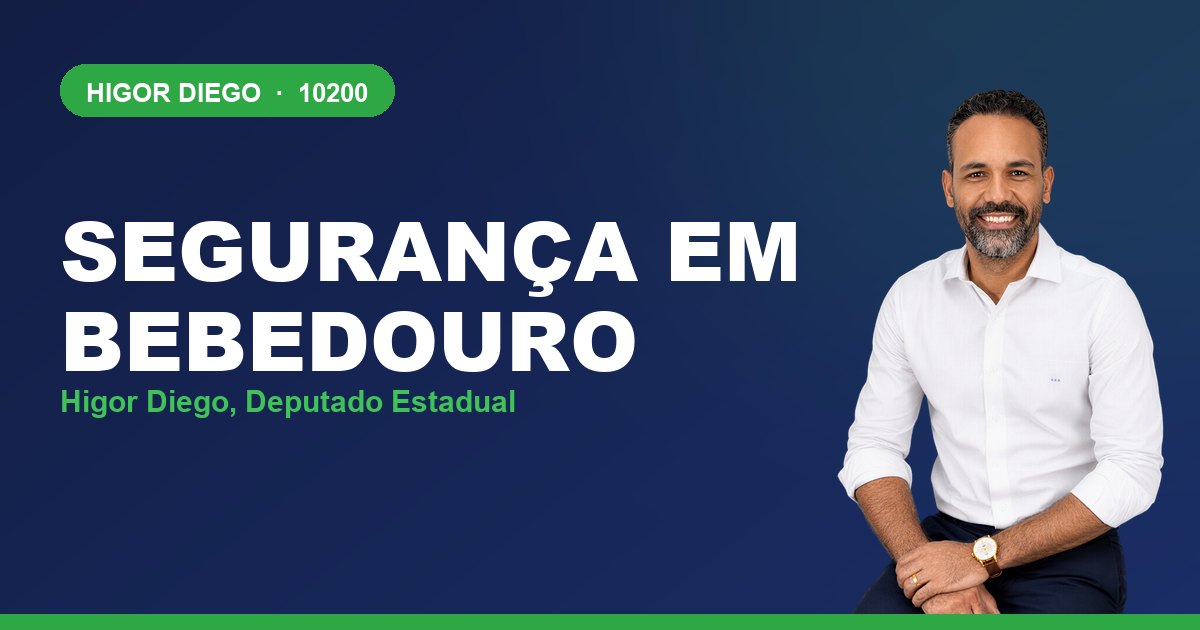 Segurança em Bebedouro, com Higor Diego, deputado estadual 10200