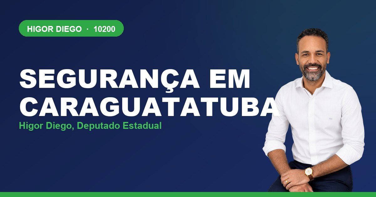 Segurança em Caraguatatuba, com Higor Diego, deputado estadual 10200