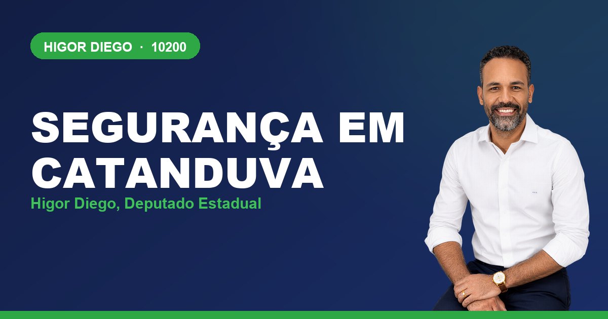 Segurança em Catanduva, com Higor Diego, deputado estadual 10200