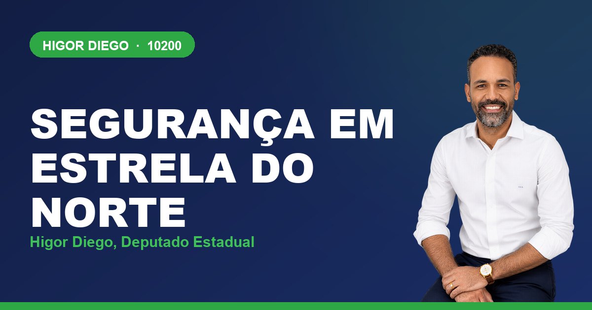 Segurança em Estrela do Norte, com Higor Diego, deputado estadual 10200