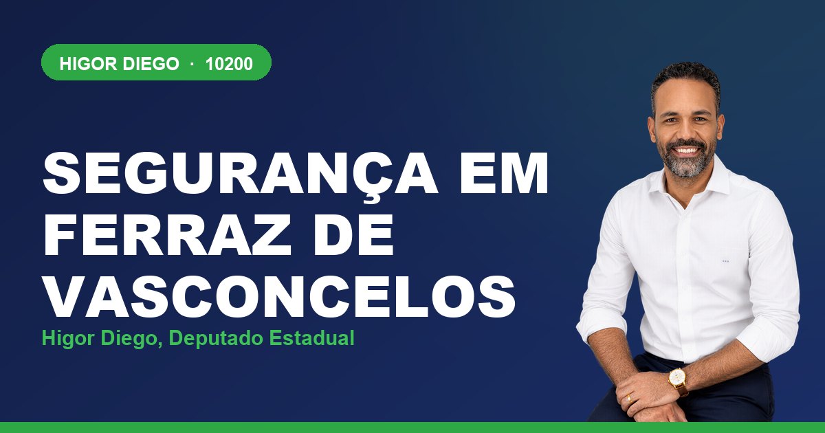 Segurança em Ferraz de Vasconcelos, com Higor Diego, deputado estadual 10200