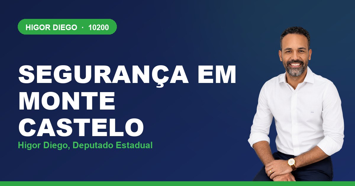Segurança em Monte Castelo, com Higor Diego, deputado estadual 10200