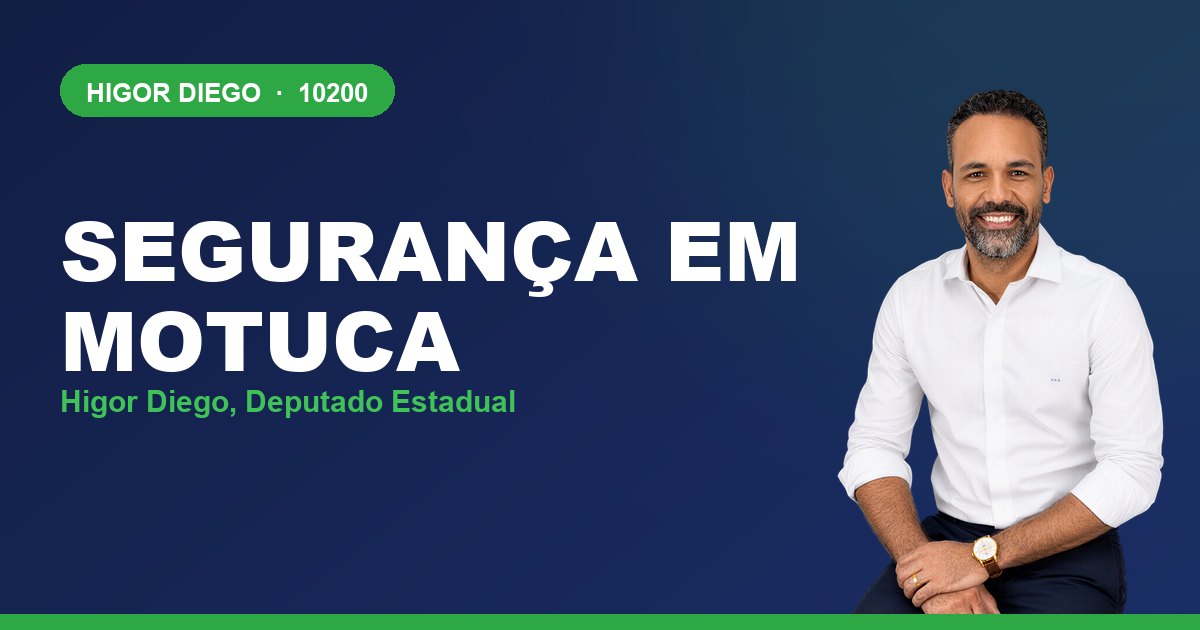 Segurança em Motuca, com Higor Diego, deputado estadual 10200
