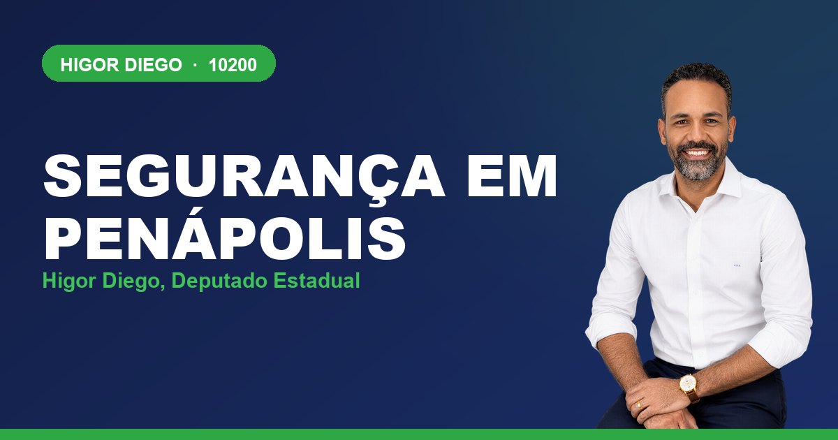 Segurança em Penápolis, com Higor Diego, deputado estadual 10200
