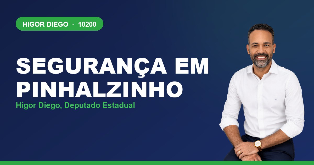 Segurança em Pinhalzinho, com Higor Diego, deputado estadual 10200