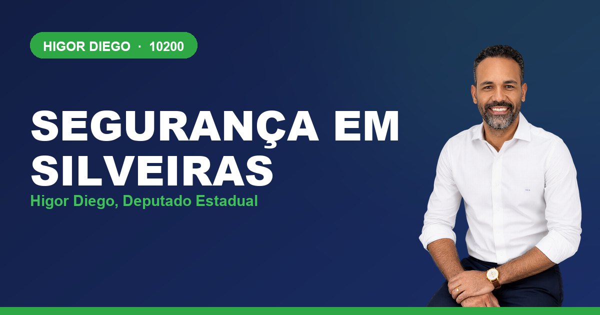 Segurança em Silveiras, com Higor Diego, deputado estadual 10200