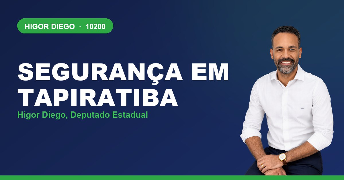 Segurança em Tapiratiba, com Higor Diego, deputado estadual 10200