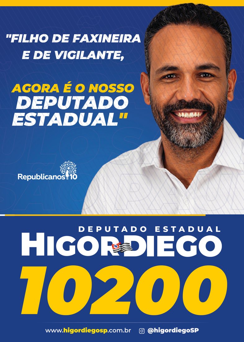 Santinho de apresentação
